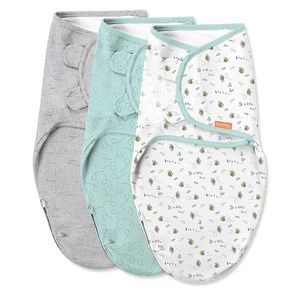 SwaddleMe Easy Change Swaddle - Size Small/Medium, 0-3 Months. 3 Pack